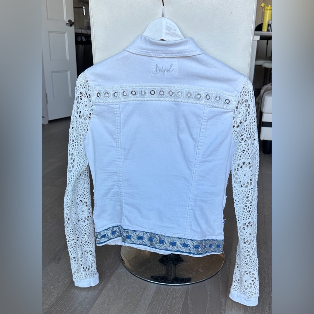 DESIGUAL
Andra Crocheted Sleeve Jacket - Picture 8 of 8